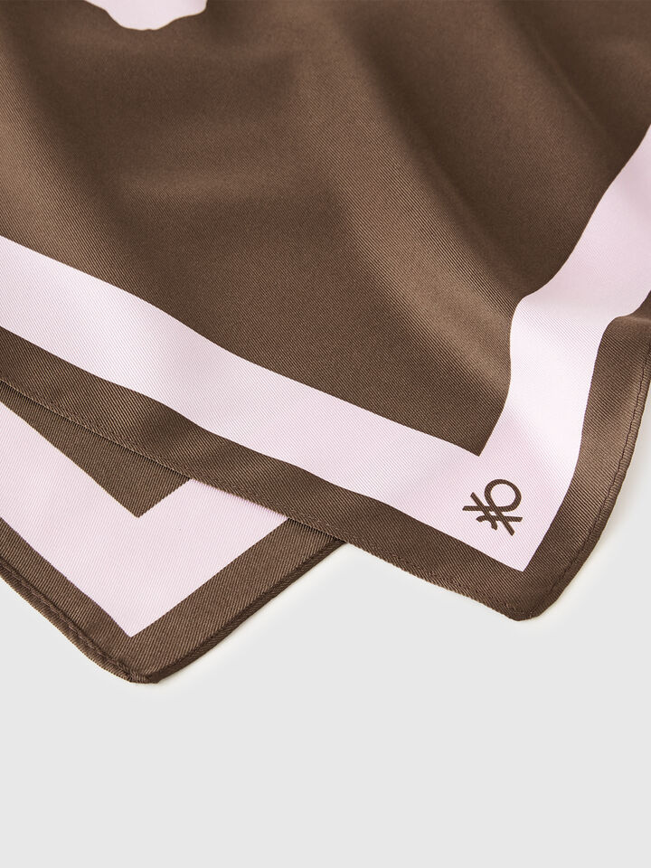 SQUARE SCARF Women image number 2